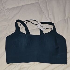 Lululemon Like A Cloud Ribbed Longline Bra Nwts Sz 12 D/DD INCB